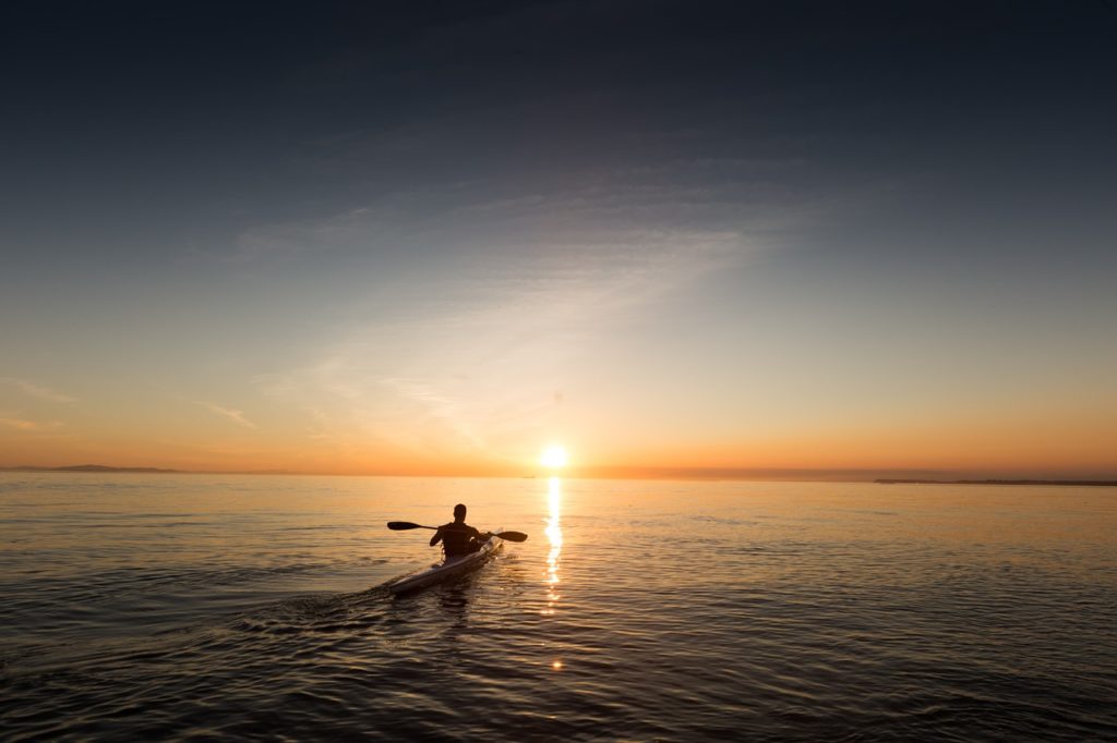 paddle, kayak, canoe